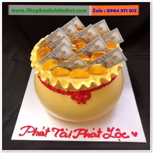 Bánh Sinh Nhật Hũ Vàng - VA140